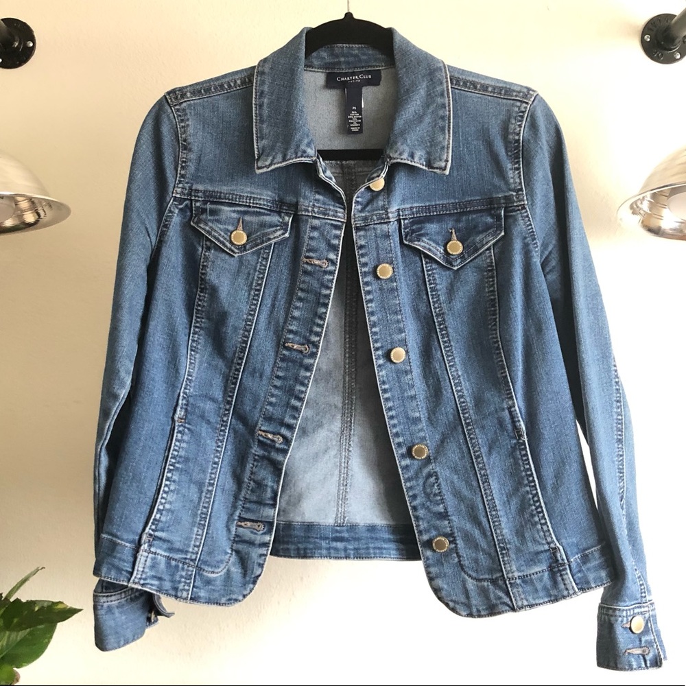 Charter Club Jean Jacket